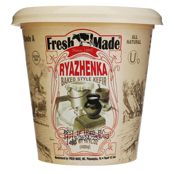 Kefir Ryazhenka – Cup – 14.0 oz (397gr)